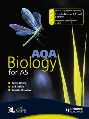 cover image of AQA Biology for AS